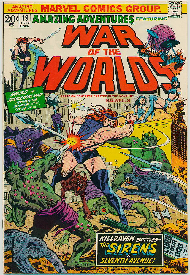 Image of Amazing Adventures 19 provided by StreetLifeComics.com