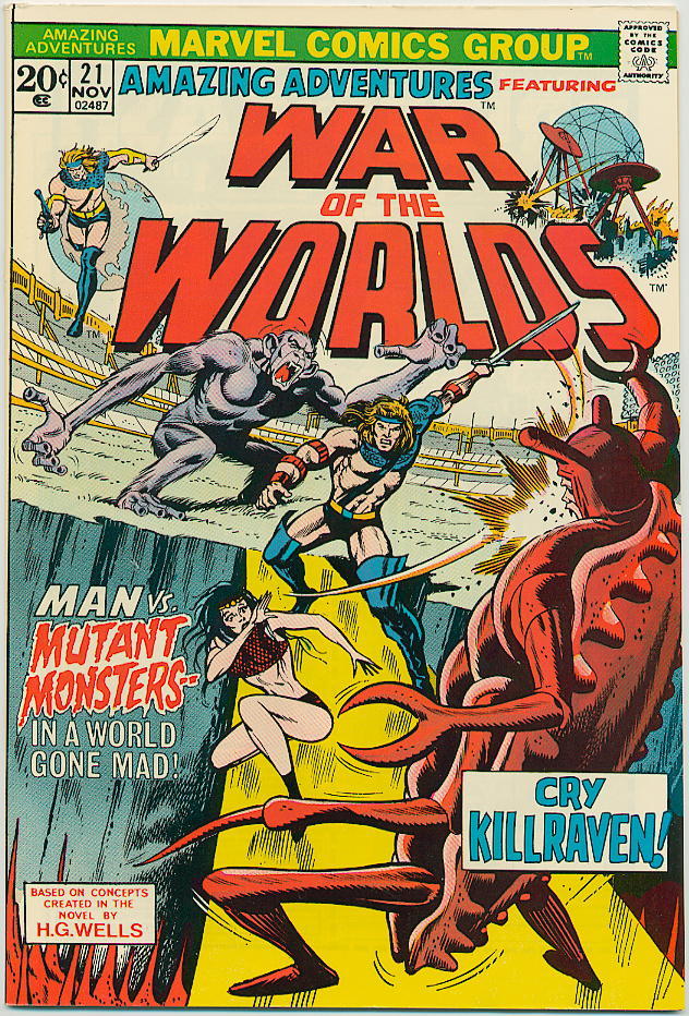 Image of Amazing Adventures 21 provided by StreetLifeComics.com