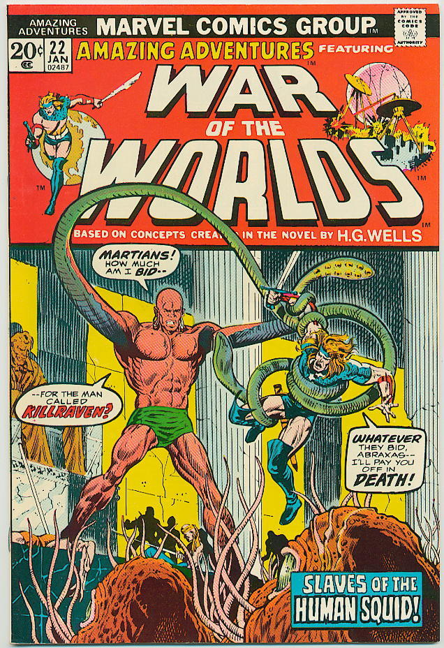 Image of Amazing Adventures 22 provided by StreetLifeComics.com