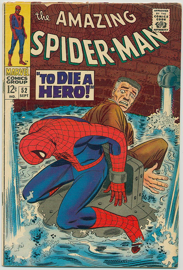 Image of Amazing Spider-Man 52 provided by StreetLifeComics.com