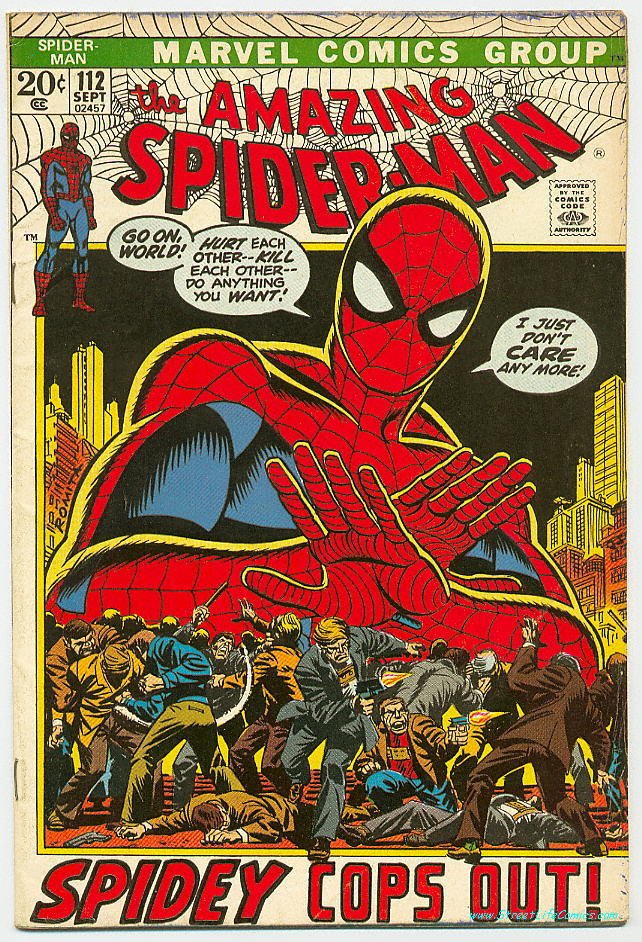 Image of Amazing Spider-Man 112 provided by StreetLifeComics.com