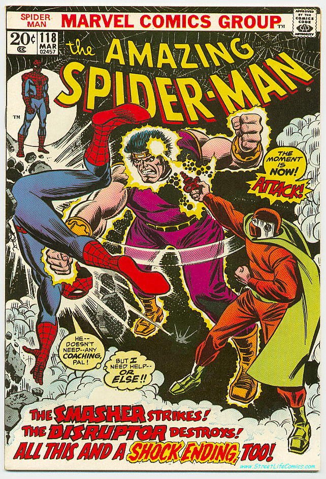 Image of Amazing Spider-Man 118 provided by StreetLifeComics.com