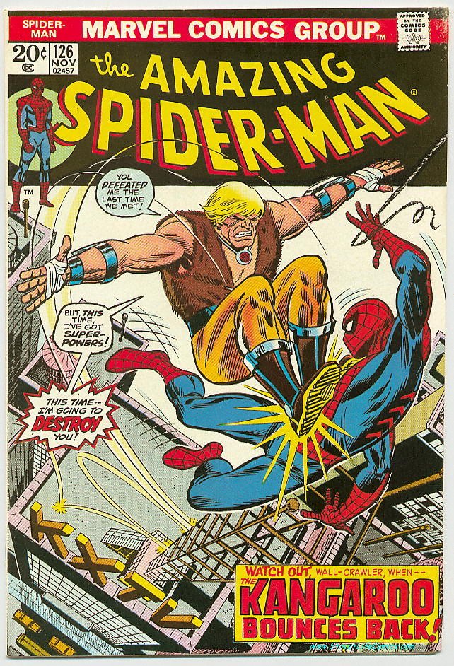 Image of Amazing Spider-Man 126 provided by StreetLifeComics.com