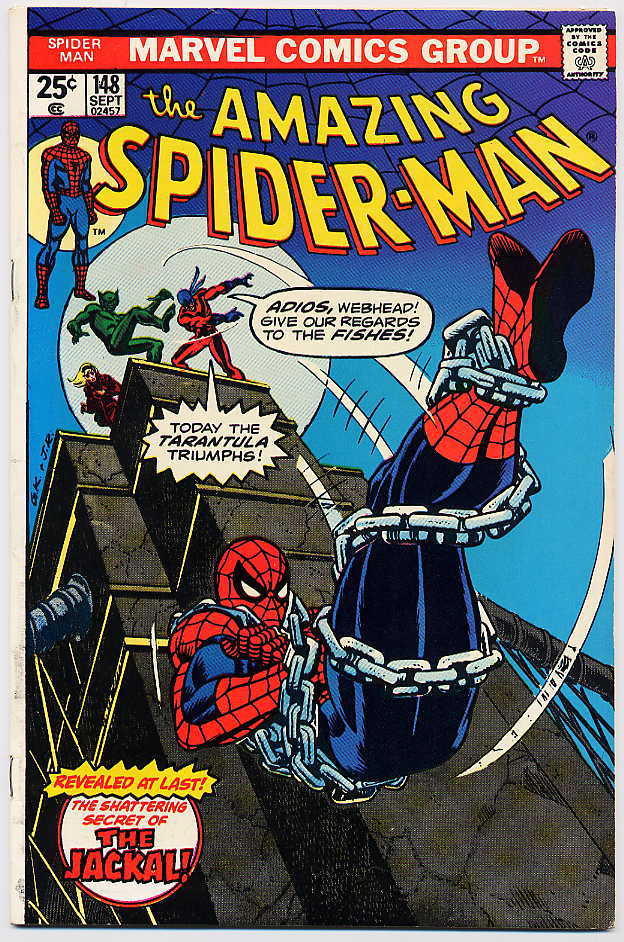Image of Amazing Spider-Man 148 provided by StreetLifeComics.com