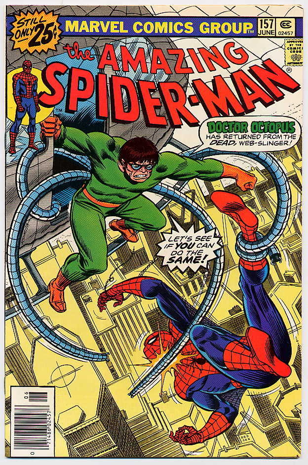 Image of Amazing Spider-Man 157 provided by StreetLifeComics.com