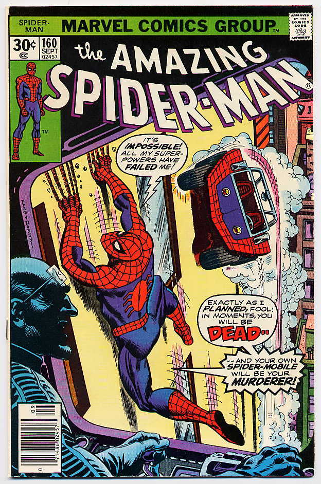 Image of Amazing Spider-Man 160 provided by StreetLifeComics.com