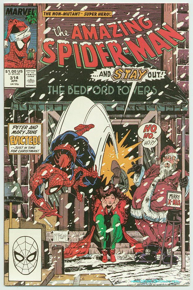 Image of Amazing Spider-Man 314 provided by StreetLifeComics.com