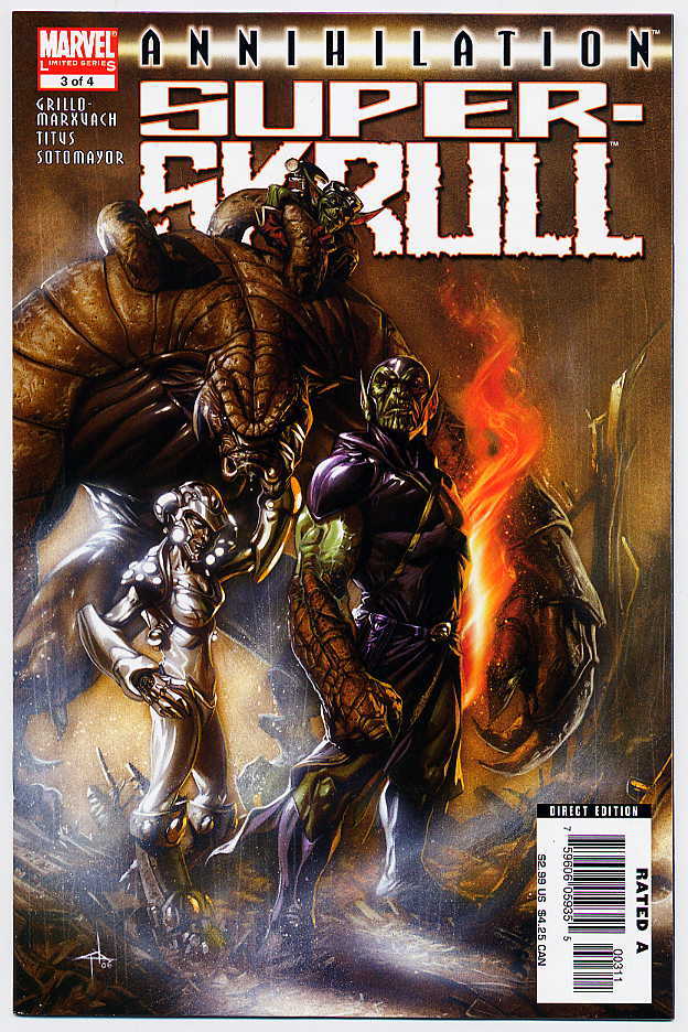 Image of Annihilation: Super-Skrull 3 provided by StreetLifeComics.com
