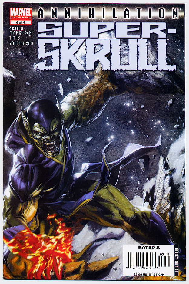 Image of Annihilation: Super-Skrull 4 provided by StreetLifeComics.com