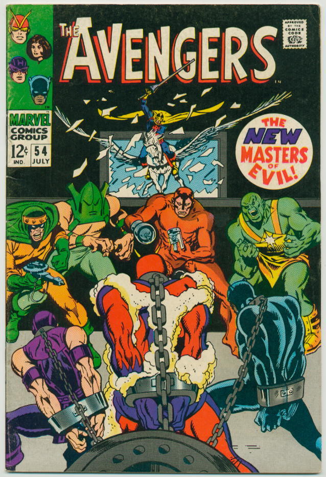 Image of Avengers 54 provided by StreetLifeComics.com