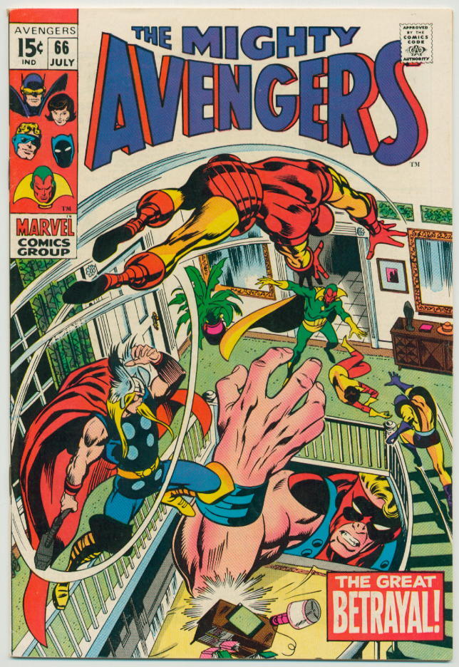 Image of Avengers 66 provided by StreetLifeComics.com