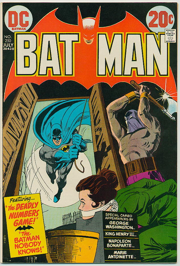 Image of Batman 250 provided by StreetLifeComics.com