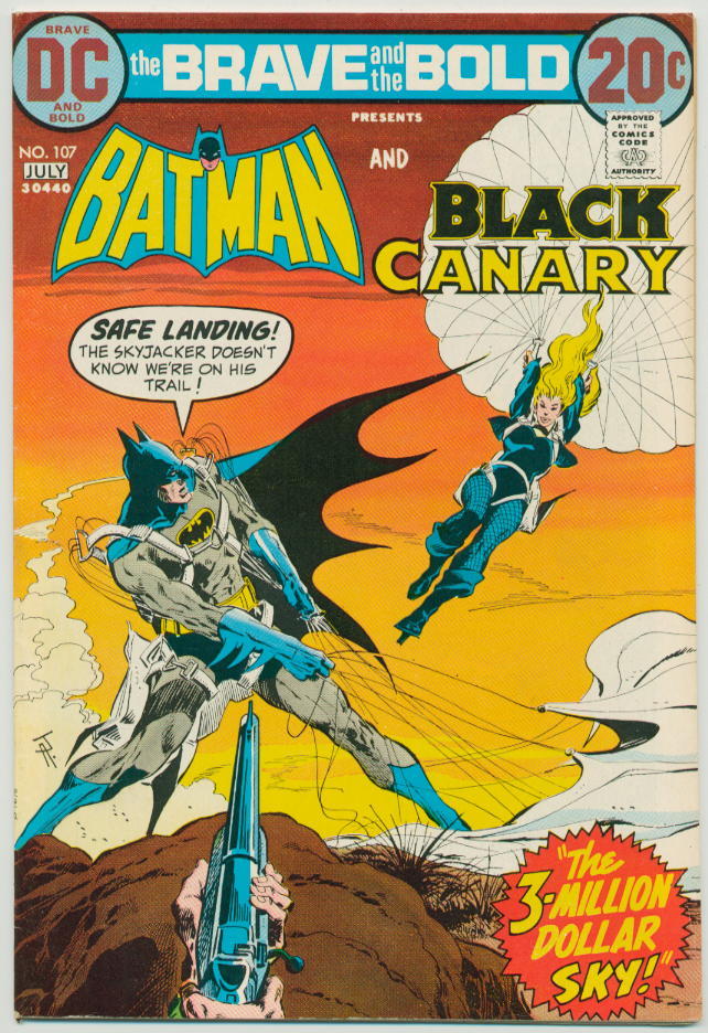 Image of Brave and Bold 107 provided by StreetLifeComics.com