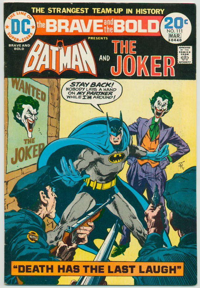 Image of Brave and Bold 111 provided by StreetLifeComics.com