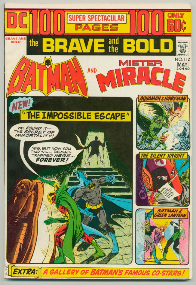 Image of Brave and Bold 112 provided by StreetLifeComics.com