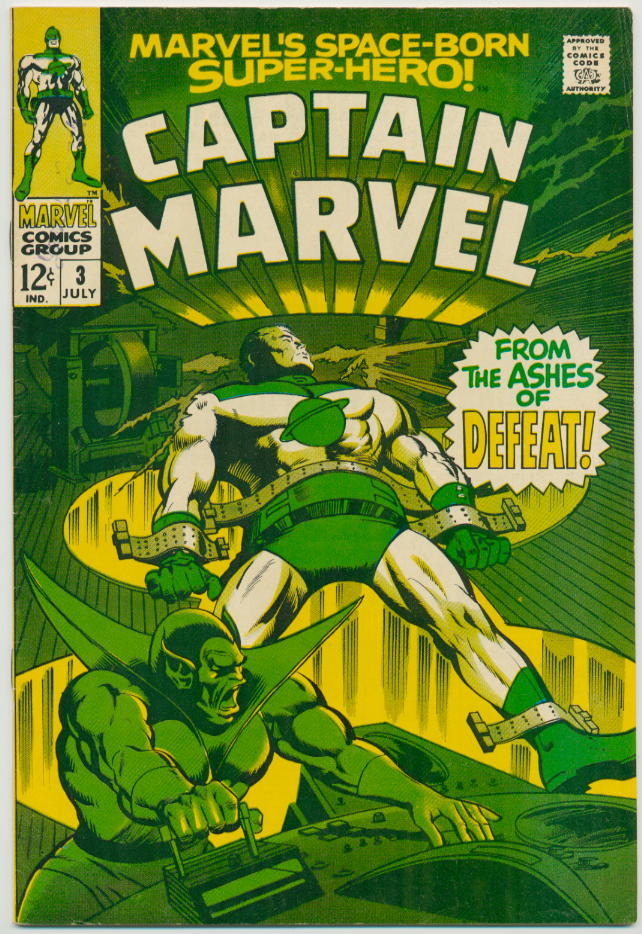 Image of Captain Marvel 3 provided by StreetLifeComics.com