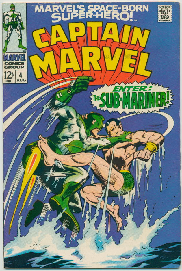 Image of Captain Marvel 4 provided by StreetLifeComics.com