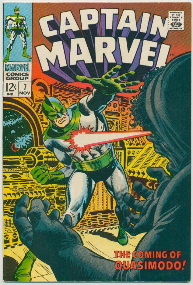 Image of Captain Marvel 7 provided by StreetLifeComics.com