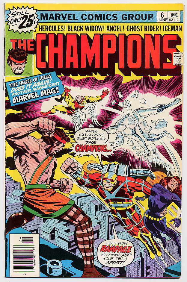 Image of Champions 6 provided by StreetLifeComics.com
