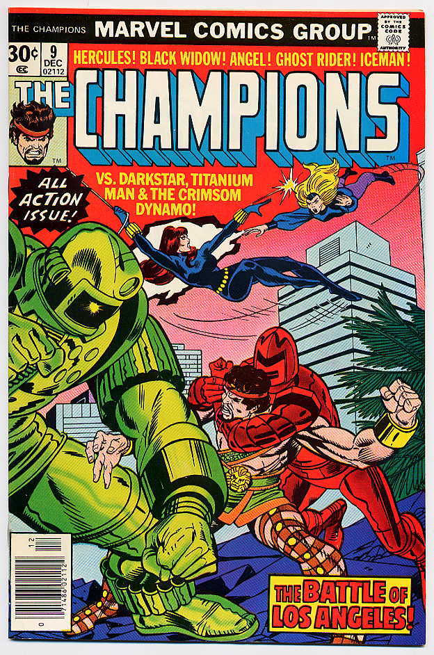 Image of Champions 9 provided by StreetLifeComics.com