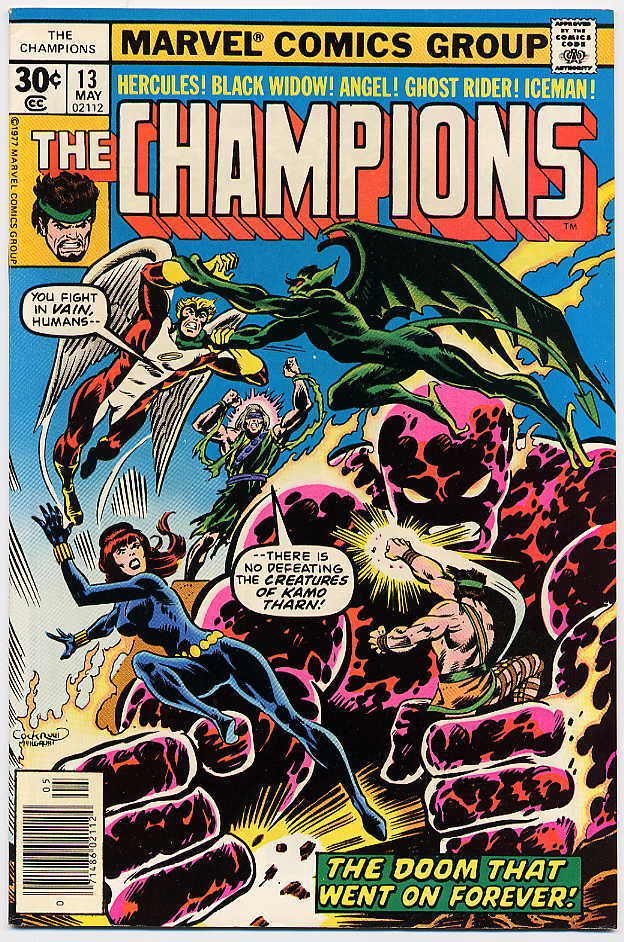 Image of Champions 13 provided by StreetLifeComics.com