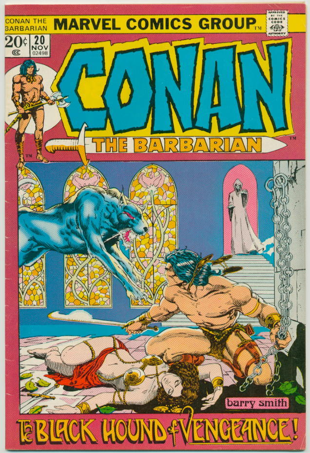 Image of Conan 20 provided by StreetLifeComics.com