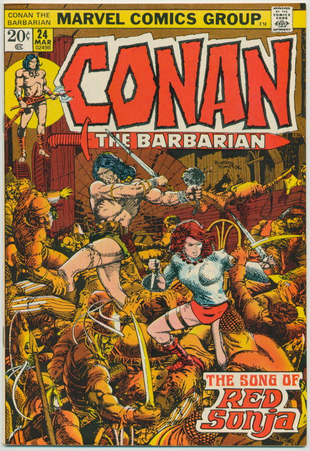 Image of Conan 24 provided by StreetLifeComics.com