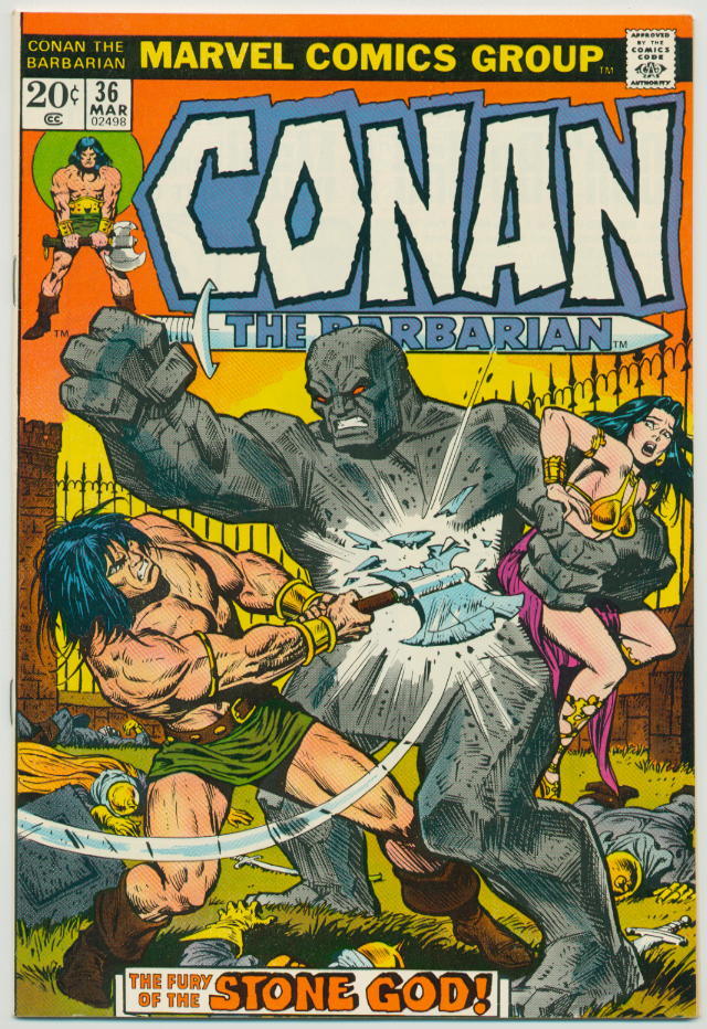 Image of Conan 36 provided by StreetLifeComics.com