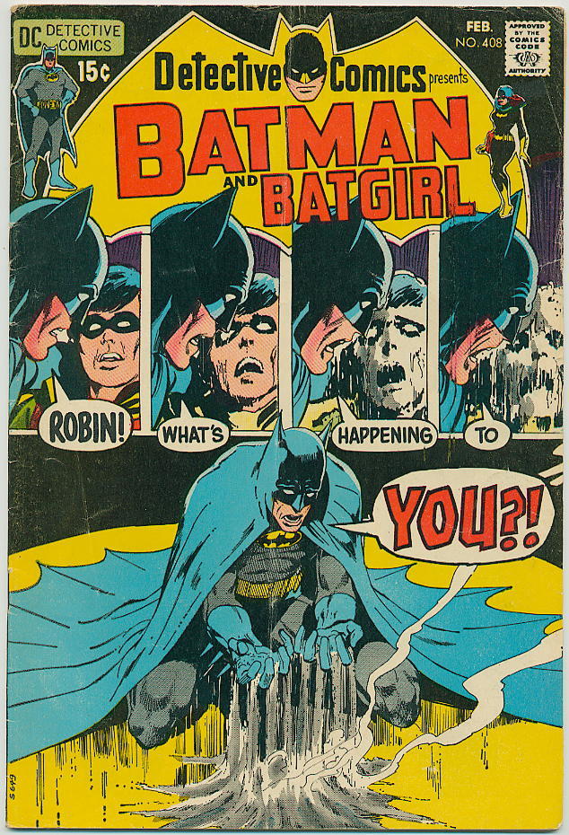 Image of Detective Comics 408 provided by StreetLifeComics.com