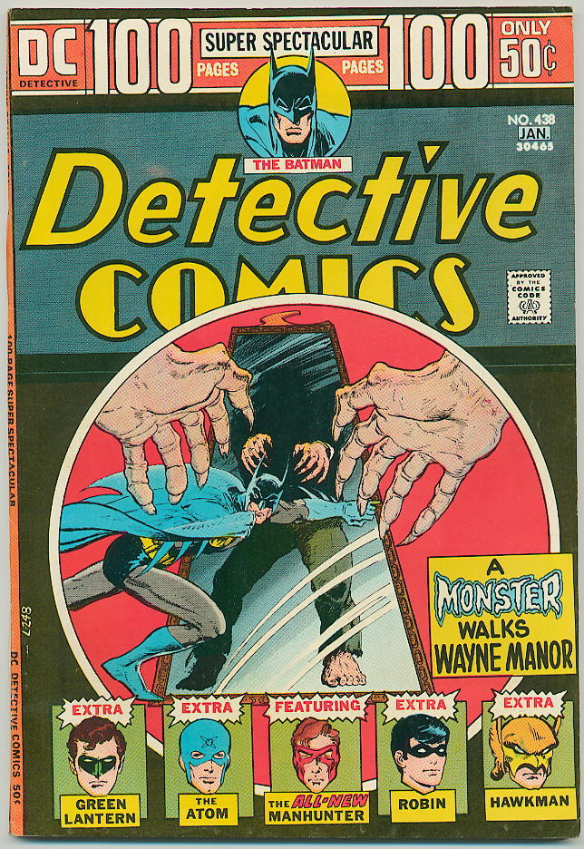 Image of Detective Comics 438 provided by StreetLifeComics.com