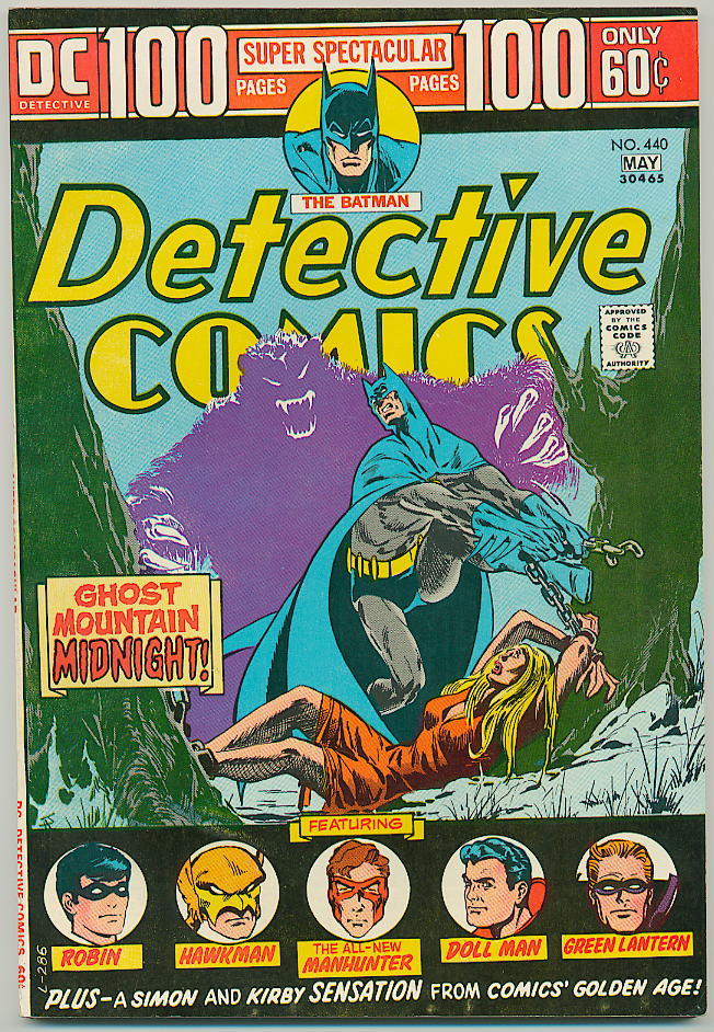Image of Detective Comics 440 provided by StreetLifeComics.com