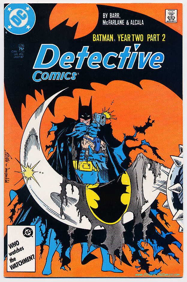 Image of Detective Comics 576 provided by StreetLifeComics.com