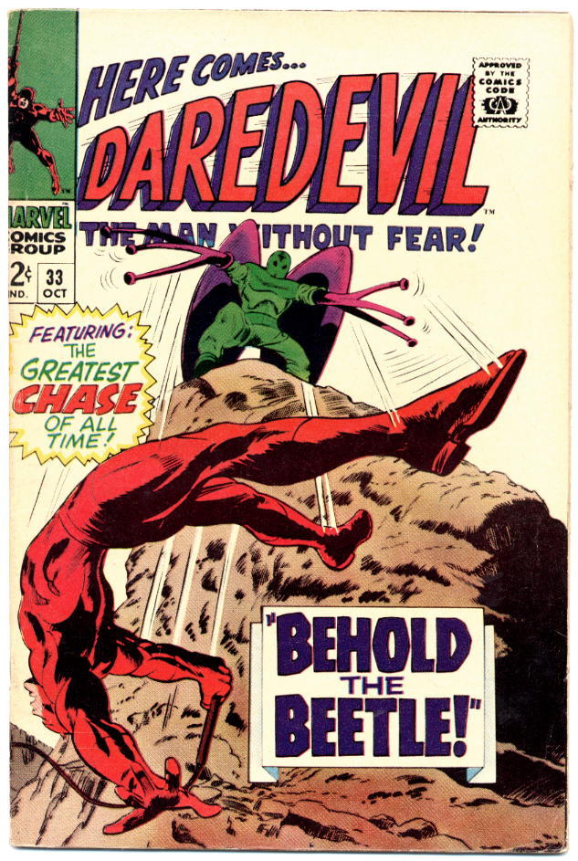 Image of Daredevil 33 provided by StreetLifeComics.com