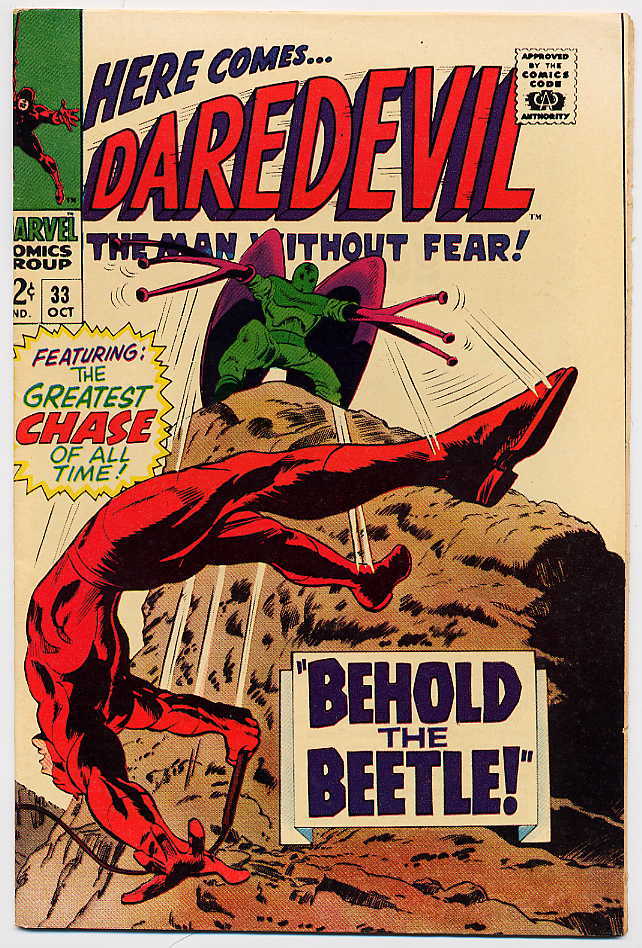 Image of Daredevil 33 provided by StreetLifeComics.com