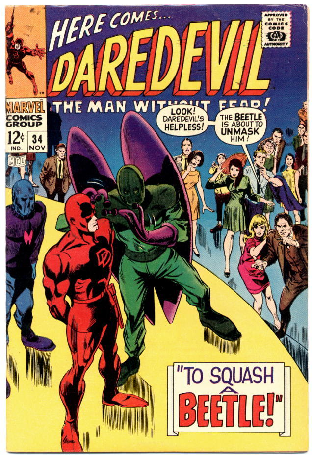 Image of Daredevil 34 provided by StreetLifeComics.com