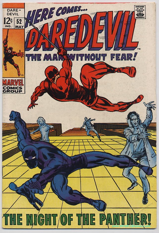 Image of Daredevil 52 provided by StreetLifeComics.com