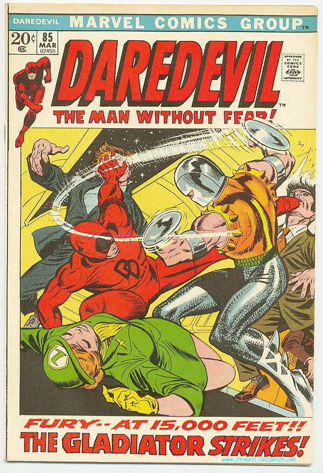 Image of Daredevil 85 provided by StreetLifeComics.com