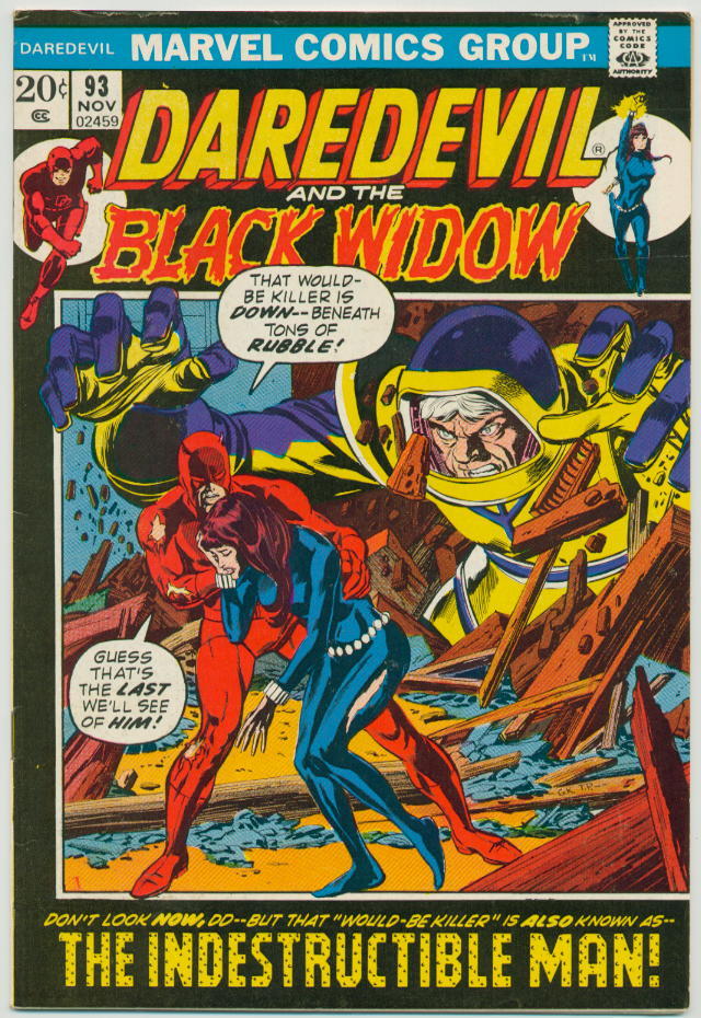 Image of Daredevil 93 provided by StreetLifeComics.com