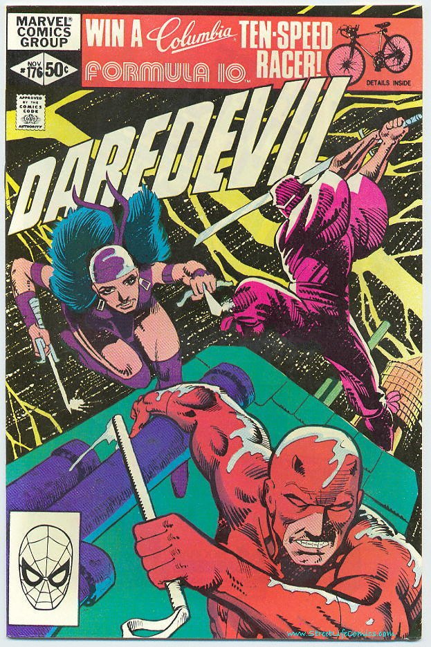 Image of Daredevil 176 provided by StreetLifeComics.com