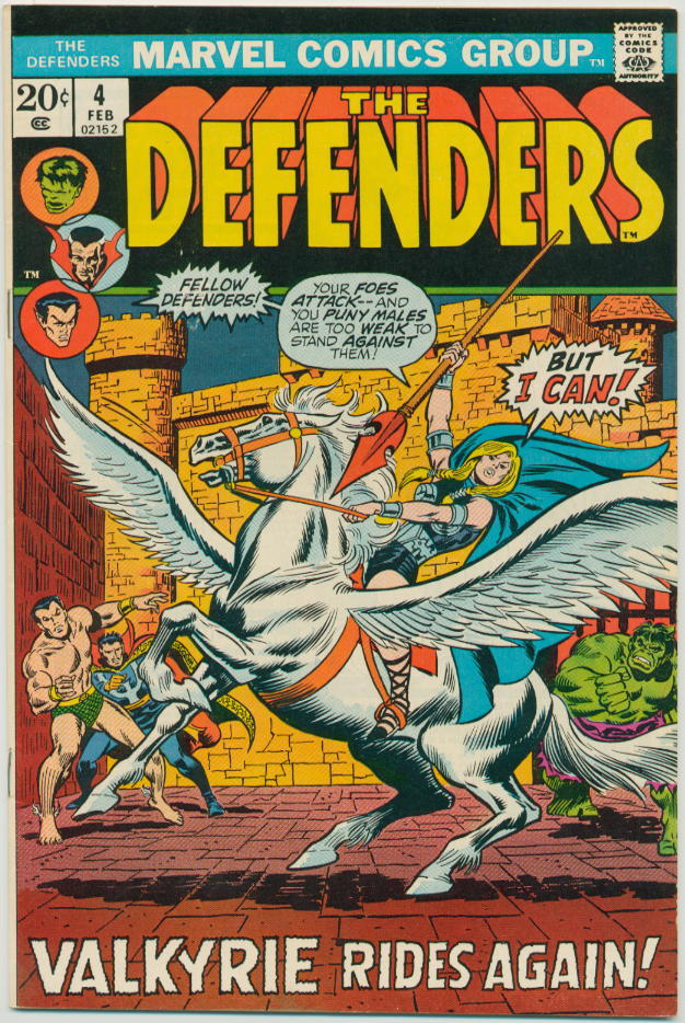 Image of Defenders 4 provided by StreetLifeComics.com