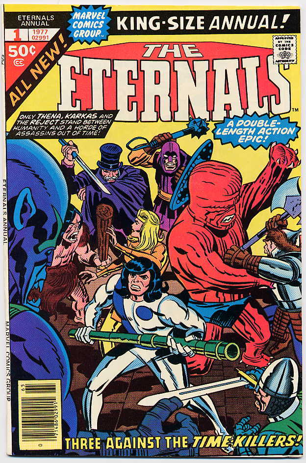 Image of Eternals Annual 1 provided by StreetLifeComics.com