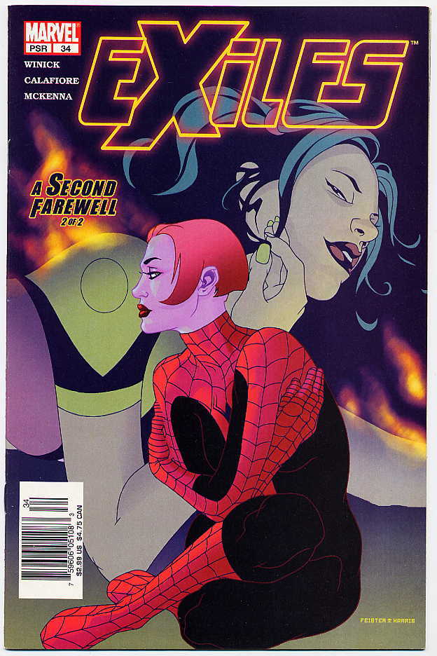 Image of Exiles 34 provided by StreetLifeComics.com