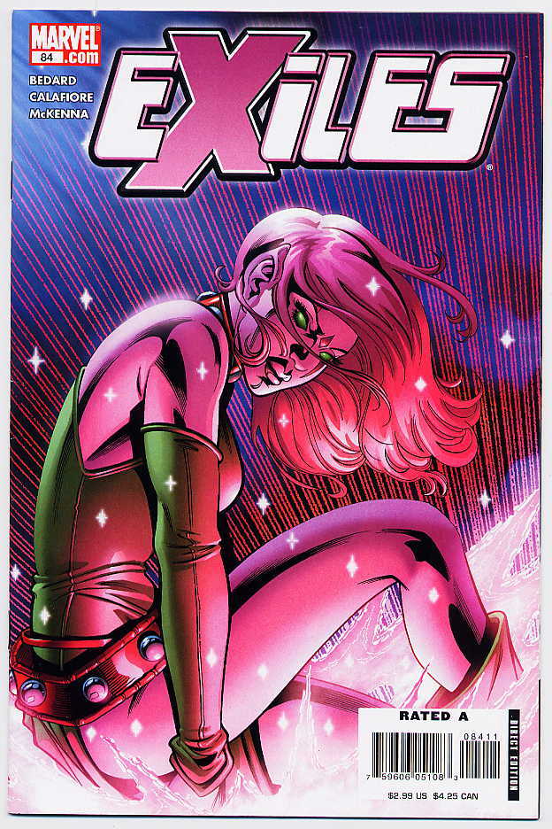 Image of Exiles 84 provided by StreetLifeComics.com