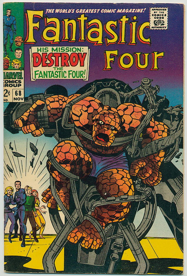 Image of Fantastic Four 68 provided by StreetLifeComics.com