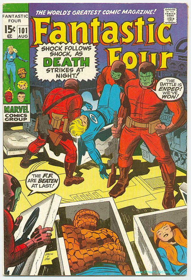 Image of Fantastic Four 101 provided by StreetLifeComics.com