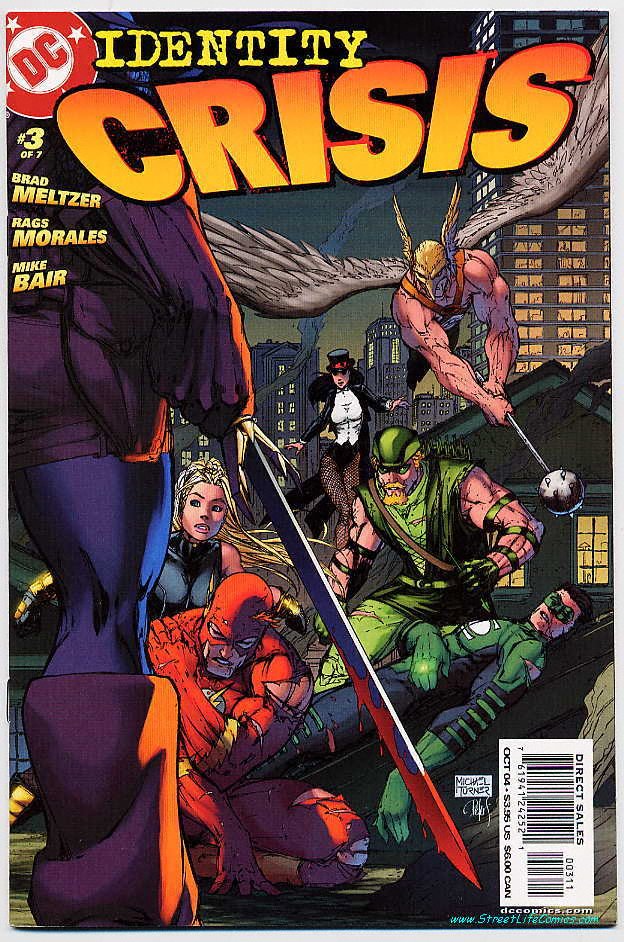 Image of Identity Crisis 3 provided by StreetLifeComics.com