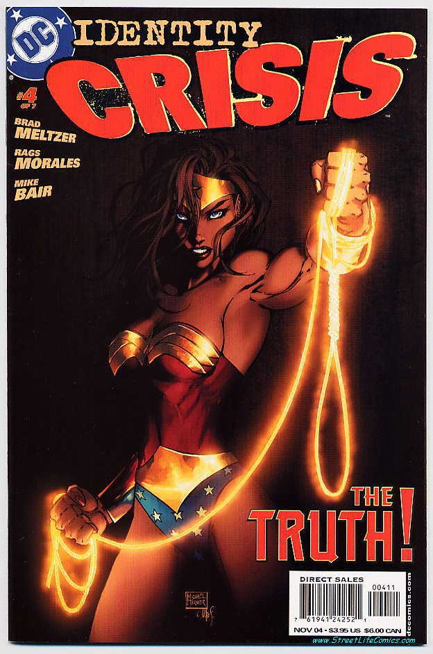 Image of Identity Crisis 4 provided by StreetLifeComics.com