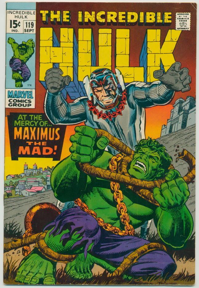 Image of Incredible Hulk 119 provided by StreetLifeComics.com