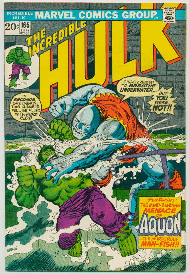 Image of Incredible Hulk 165 provided by StreetLifeComics.com