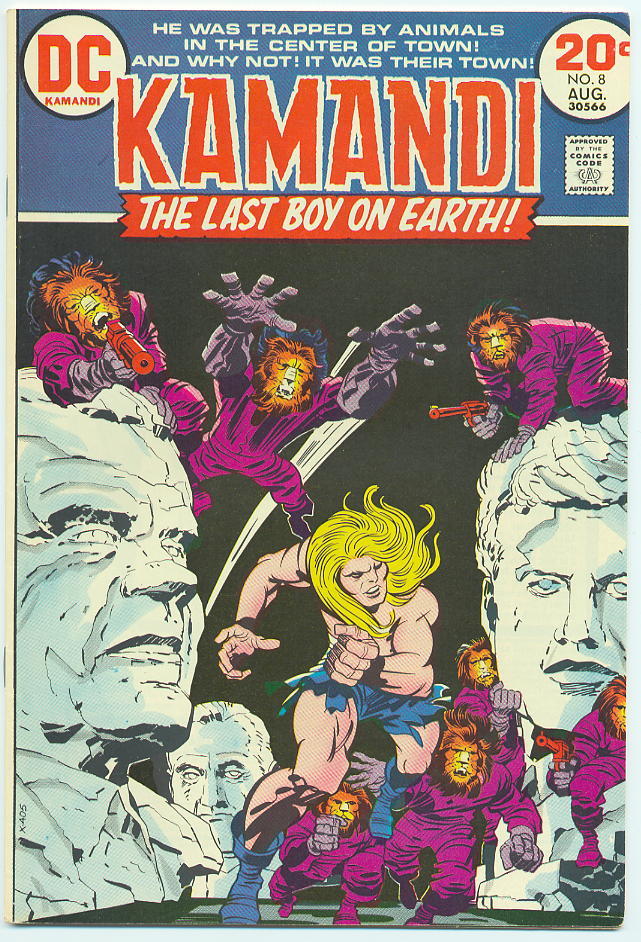 Image of Kamandi the Last Boy on Earth 8 provided by StreetLifeComics.com